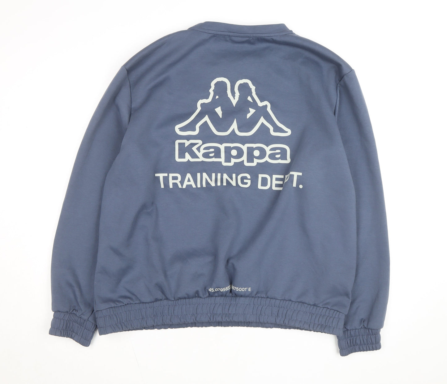 Kappa x Primark Women's Blue 2XL Pullover Sweatshirt