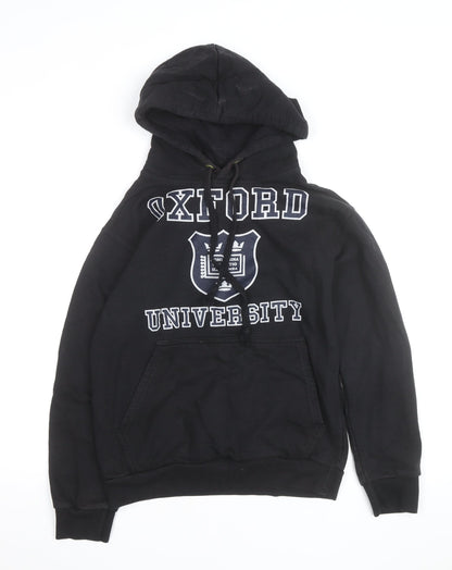 Stars & Stripes Men’s Black Oxford University Pullover Hoodie XS