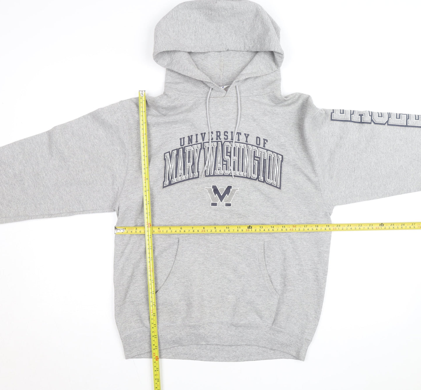 Champion Men's Grey University Pullover Hoodie Size M Regular Fit