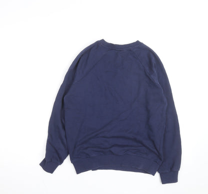 Wonder Woman Unisex Blue XS Pullover Sweatshirt Graphic Logo