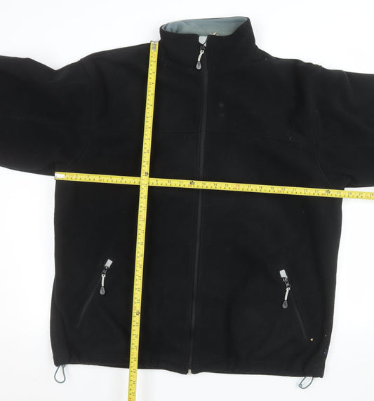 Gti Nautical Men’s Black 4XL Fleece Full Zip Outdoor Jacket