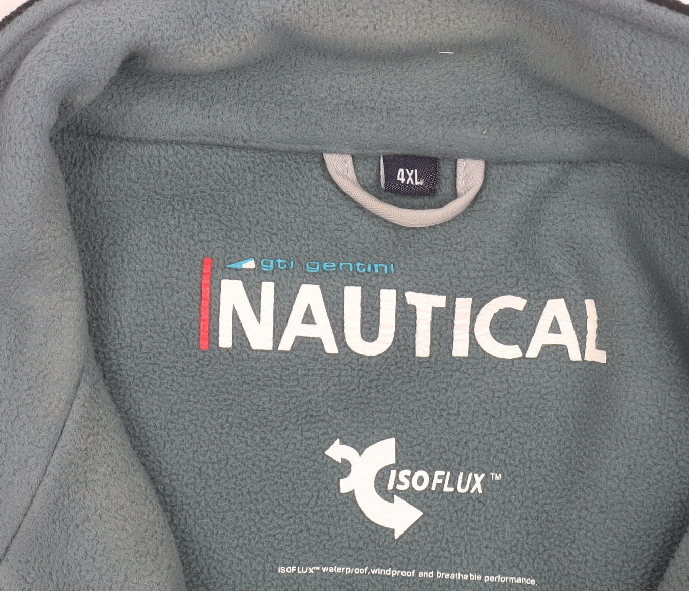 Gti Nautical Men’s Black 4XL Fleece Full Zip Outdoor Jacket