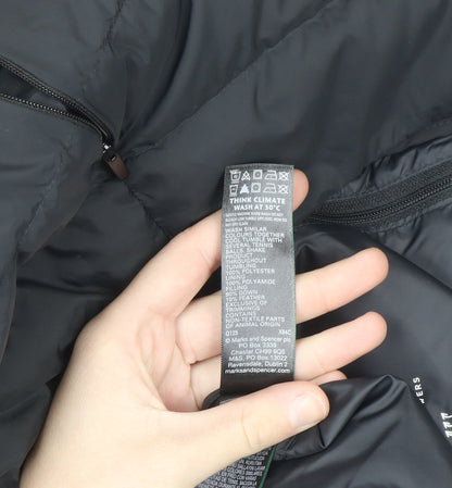 Marks and Spencer Men's Black 2XL Puffer Down Gilet Waistcoat
