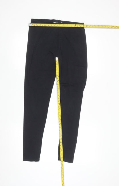 Fat Face Women’s Black Size 12 Stretch Jersey Leggings