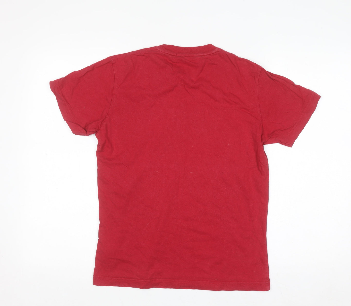 Uniqlo Men Red One Piece Anime Graphic Cotton T-Shirt Size S
