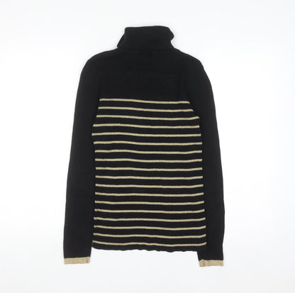 Womens UK Size M Ralph Lauren Black Pullover Jumper