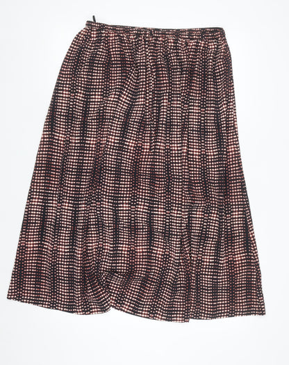 Marks and Spencer Per Una Women’s Multicoloured Midi A-Line Skirt Size 14