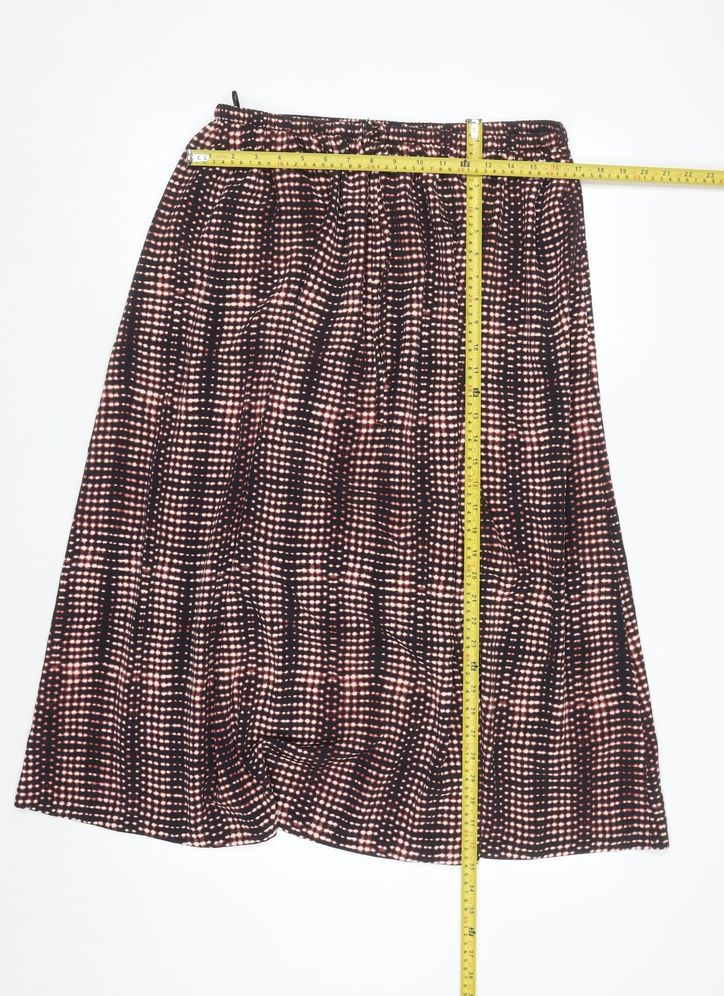 Marks and Spencer Per Una Women’s Multicoloured Midi A-Line Skirt Size 14
