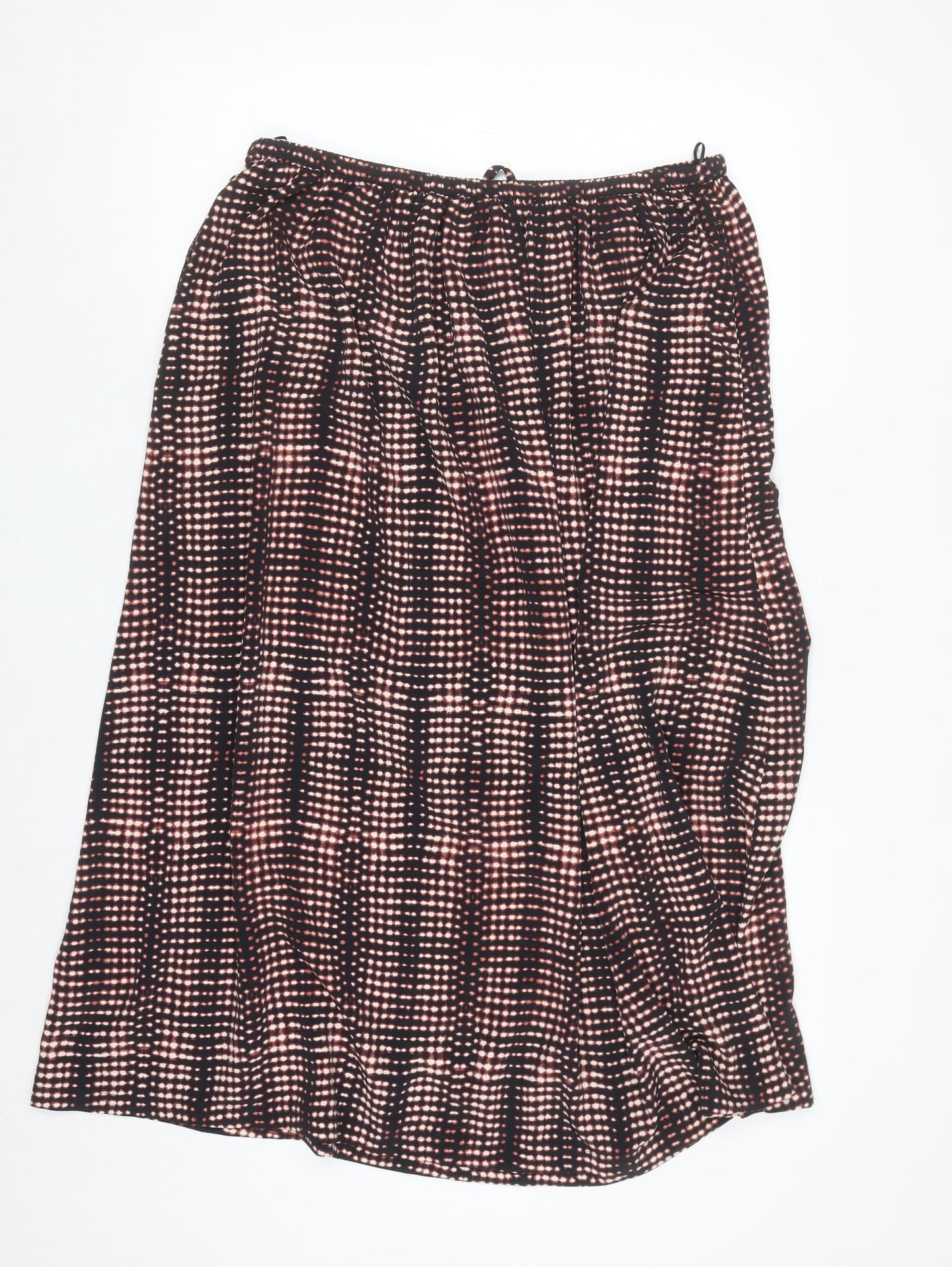 Marks and Spencer Per Una Women’s Multicoloured Midi A-Line Skirt Size 14