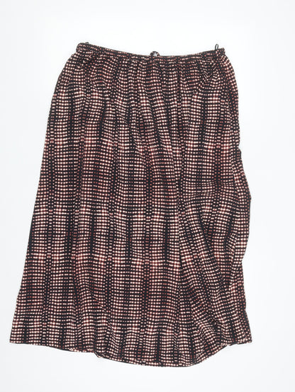 Marks and Spencer Per Una Women’s Multicoloured Midi A-Line Skirt Size 14