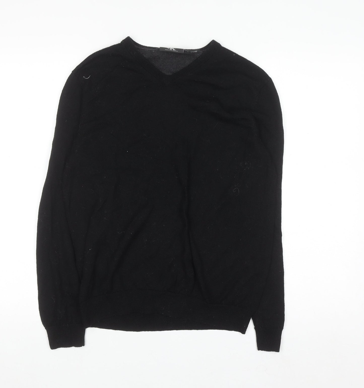 Mens UK Size M Calvin Klein Black Pullover Jumper