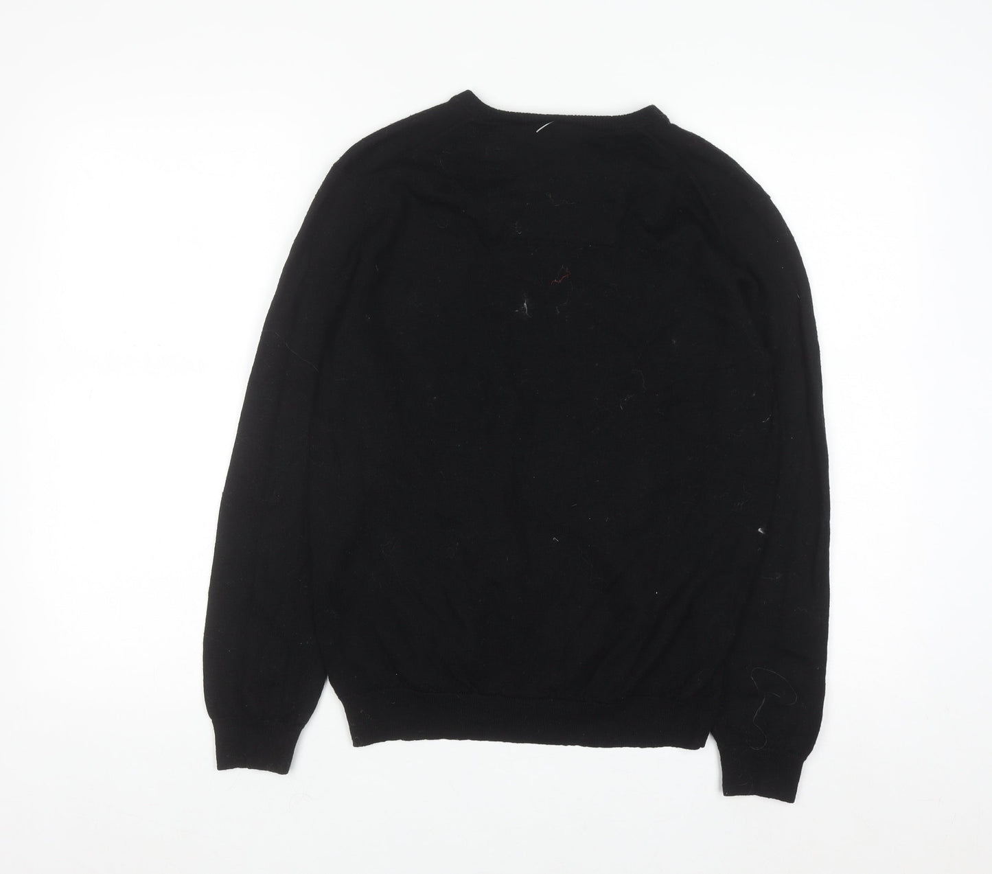 Mens UK Size M Calvin Klein Black Pullover Jumper