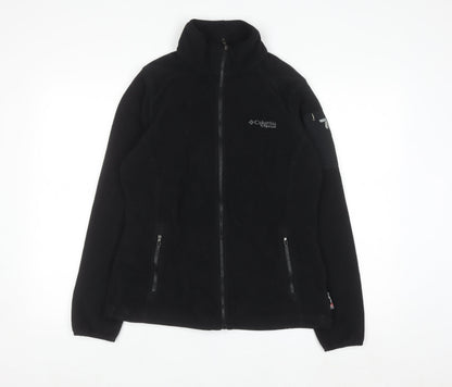 Columbia Men's Black Fleece Full Zip Sweatshirt M Titanium Outdoor