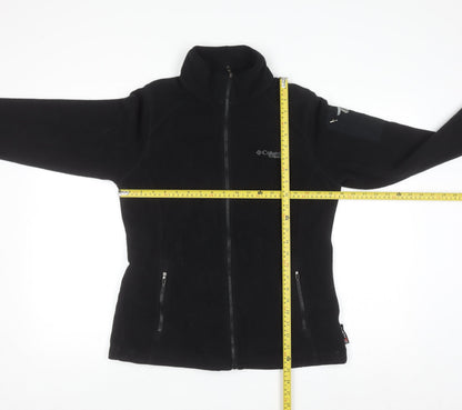 Columbia Men's Black Fleece Full Zip Sweatshirt M Titanium Outdoor