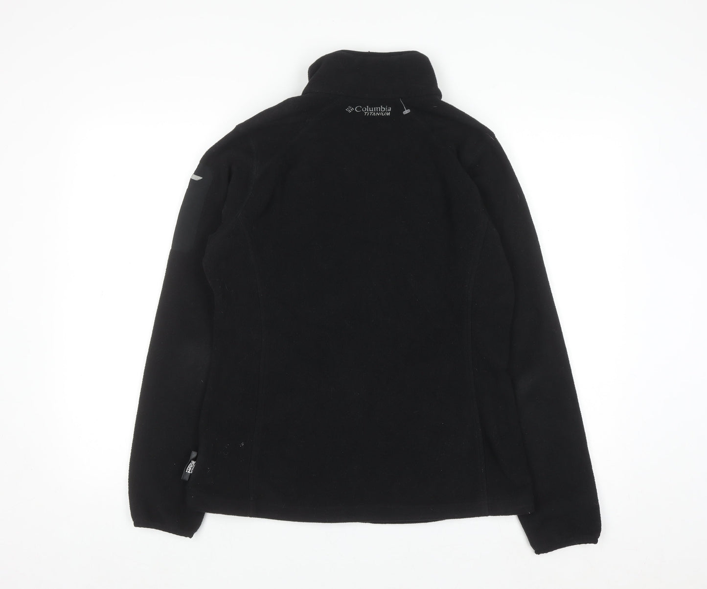 Columbia Men's Black Fleece Full Zip Sweatshirt M Titanium Outdoor
