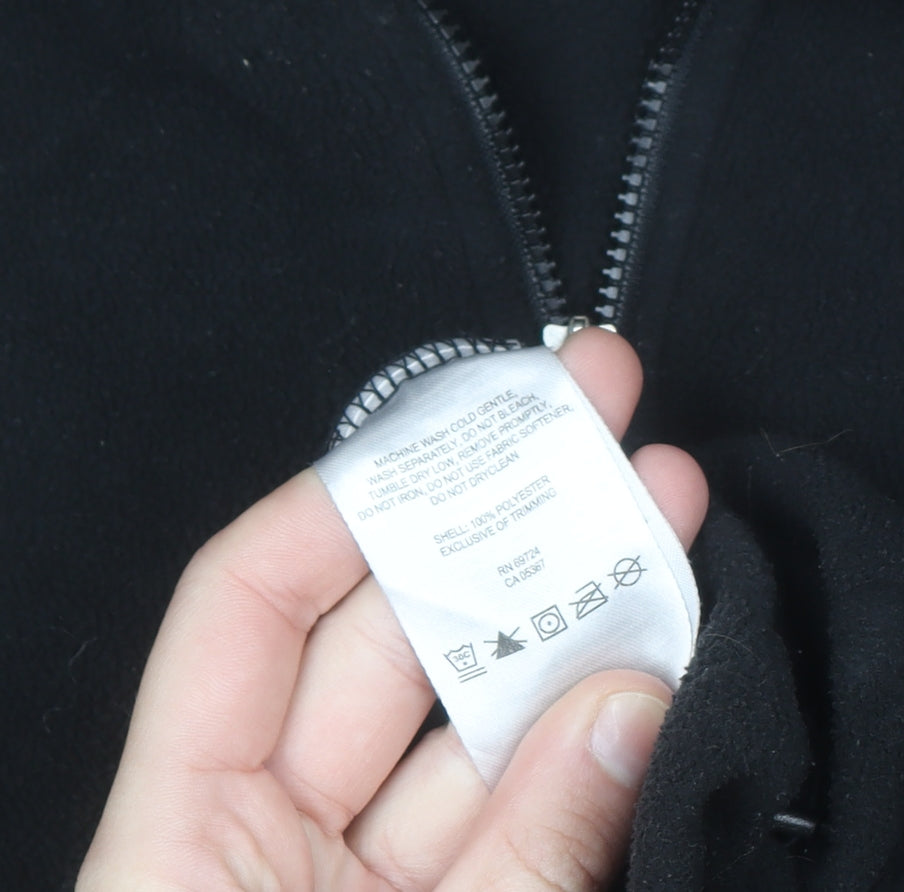 Columbia Men's Black Fleece Full Zip Sweatshirt M Titanium Outdoor