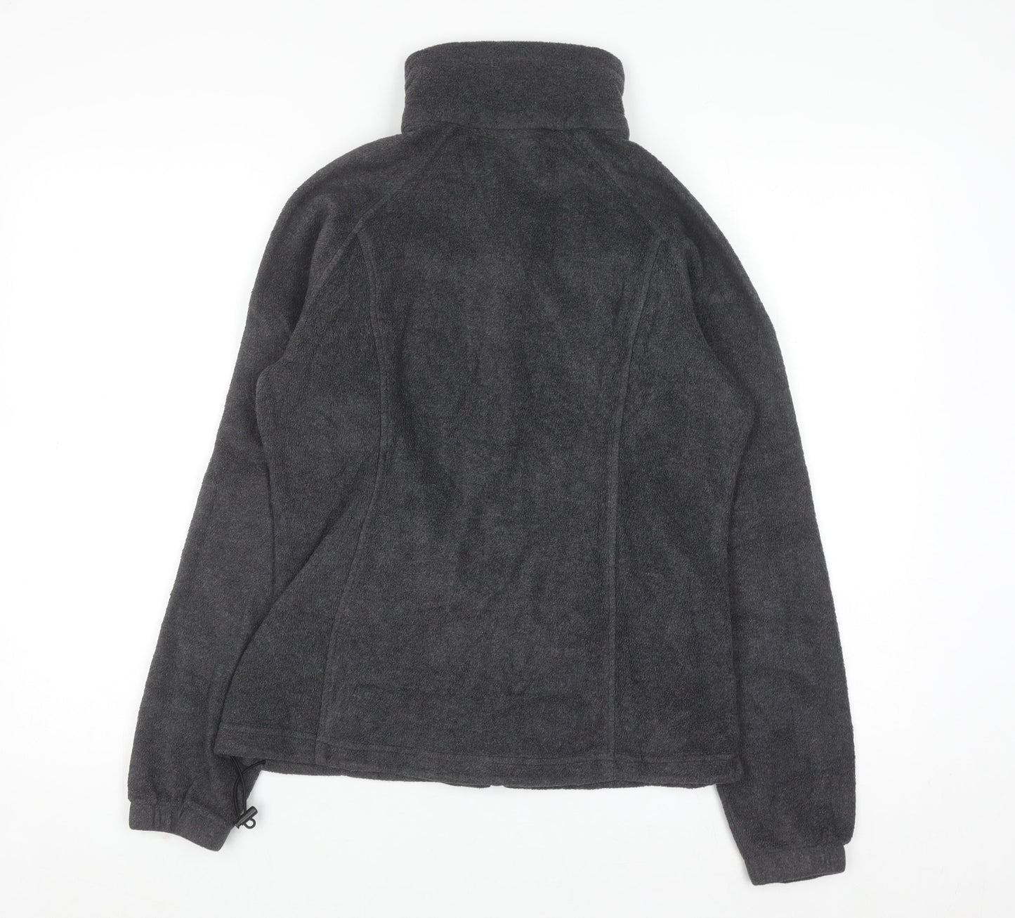 Columbia Women's Grey Full Zip Fleece Sweatshirt M