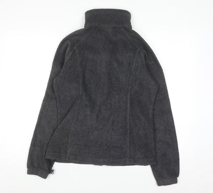 Columbia Women's Grey Full Zip Fleece Sweatshirt M
