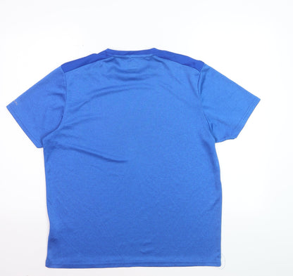 Trespass Mens Blue Duoskin Short Sleeve Sports T-Shirt M