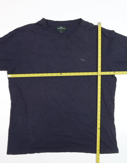 Rodd & Gunn Men's Blue 3XL Sports Fit Cotton T-Shirt
