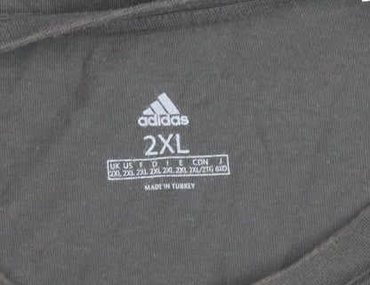 Adidas Men's Black 2XL Carabao Cup 2023 Bring on United T-Shirt