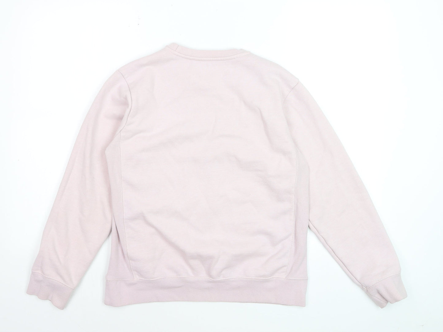 Champion Women's Pink Logo Pullover Sweatshirt Size L
