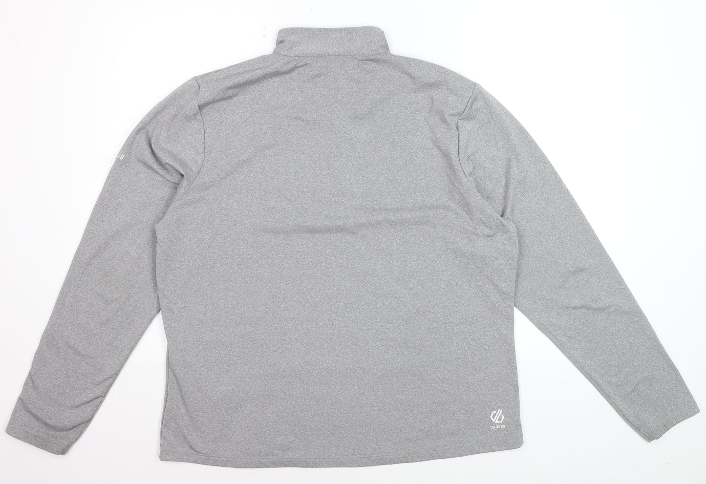 Dare 2B Women's Grey 1/4 Zip Pullover Sweatshirt UK 20
