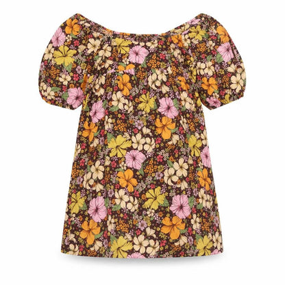 Miss Selfridge Women’s Multicoloured Floral Off Shoulder Dress Size 12