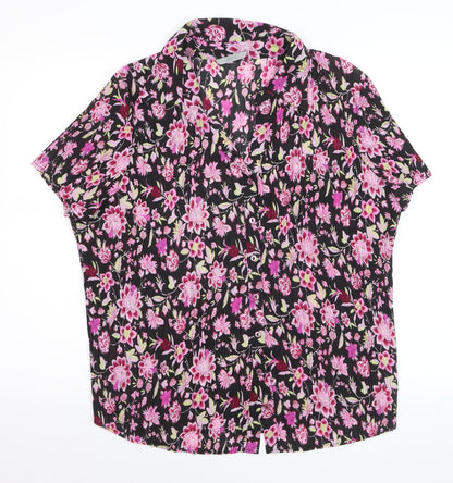 Marks and Spencer Women’s Multicoloured Floral Blouse Size 22