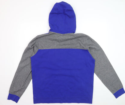 Nike Men's Blue Grey NFL Team Pullover Hoodie XL Sportswear
