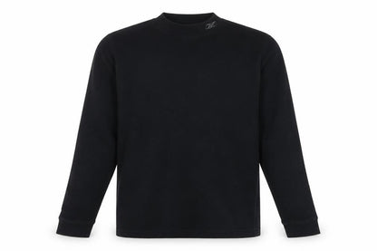 Reebok Men’s Black Fleece Pullover Sweatshirt Size L