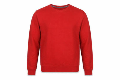 Champion Men's Red Crew Neck Pullover Sweatshirt Size M