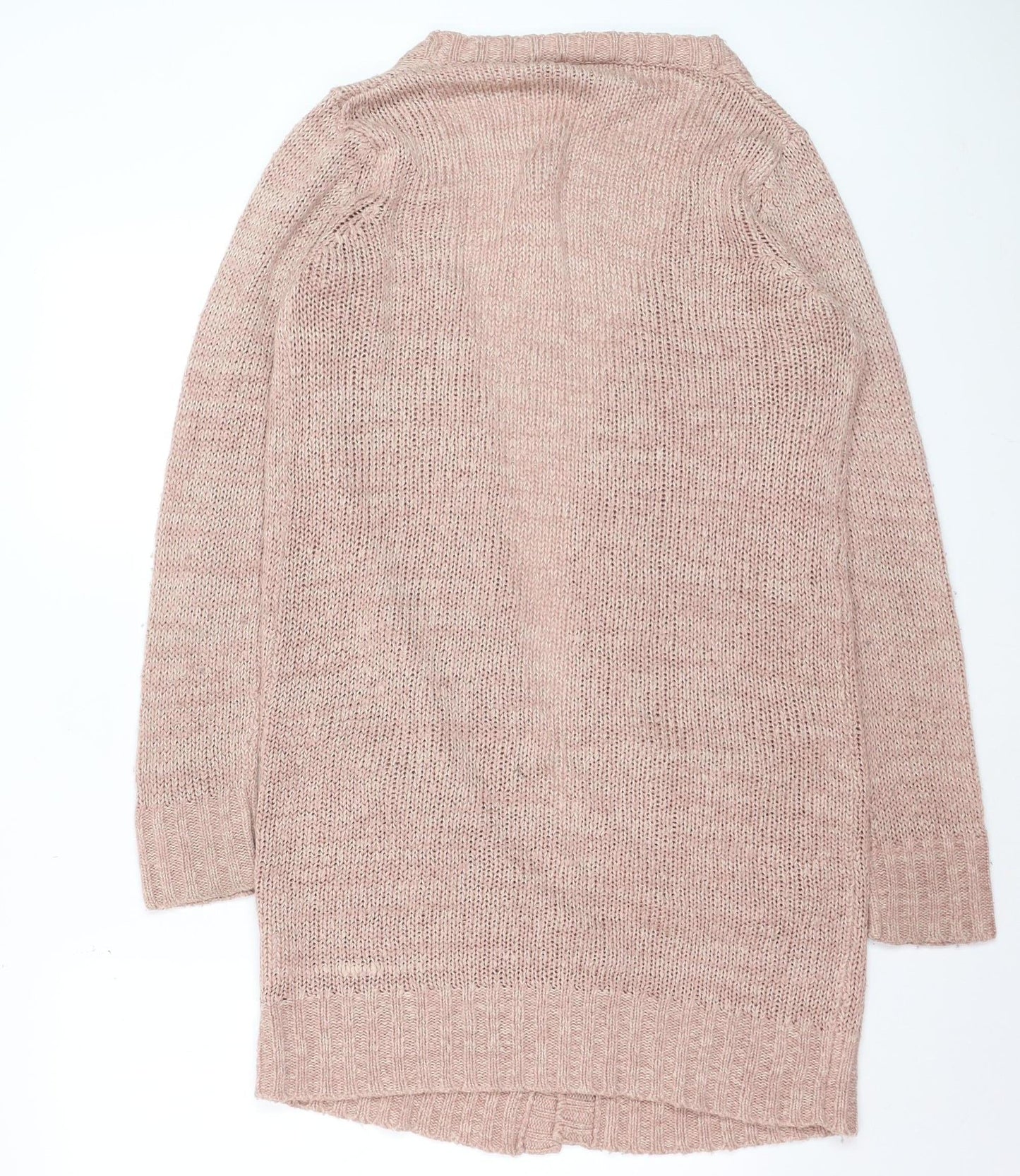 Originals Knitwear Women Beige Chunky-Knit Cardigan Small