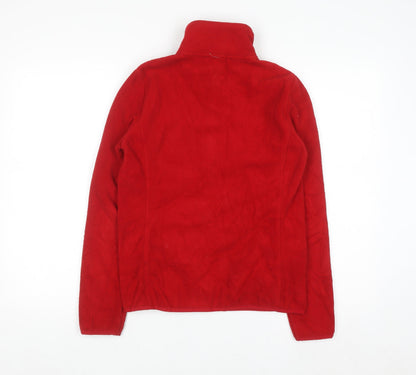 Lauren Ralph Lauren Women Red Fleece Full Zip Sweatshirt XS