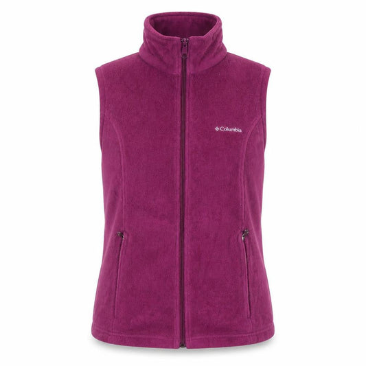 Columbia Women's Purple Fleece Bodywarmer Waistcoat Size M
