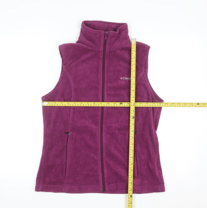 Columbia Women's Purple Fleece Bodywarmer Waistcoat Size M