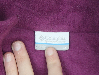 Columbia Women's Purple Fleece Bodywarmer Waistcoat Size M