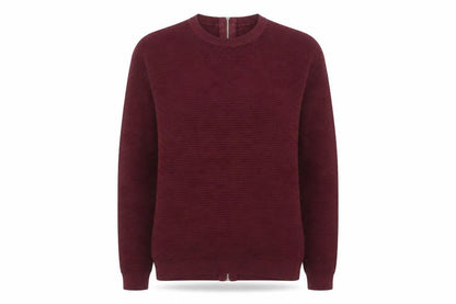 Next Women's Red Full Zip Cotton Knit Jumper Size 8