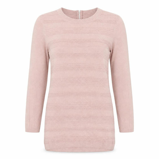 Warehouse Women’s Pink Crew Neck Pullover Jumper UK 8