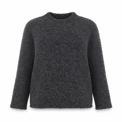 Marks & Spencer Women's Grey Chunky Knit Pullover Jumper Size S