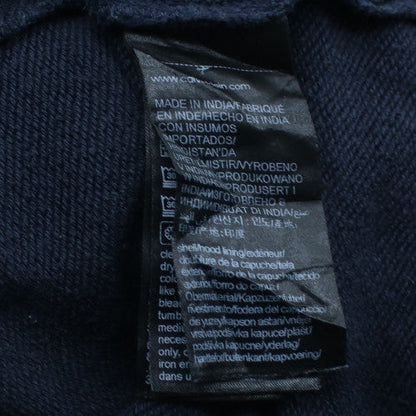 Calvin Klein Men's Blue Pullover Hoodie Size M Logo Fleece