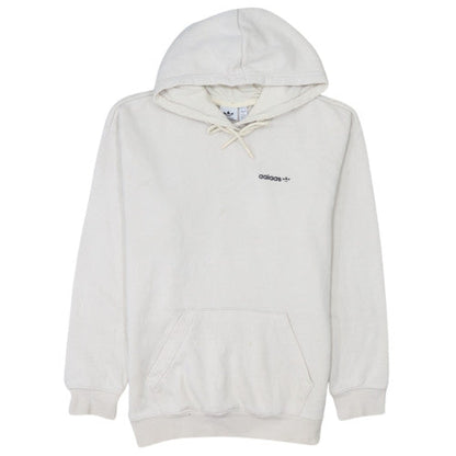 Adidas Women’s Beige Pullover Hoodie Size 8 Cotton Blend Casual
