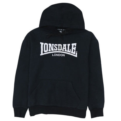Lonsdale London Womens Black Size 12 Pullover Hoodie