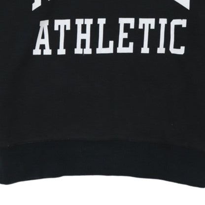 Russell Athletic Womens Black Hoodie Size 10 Pullover Cotton Blend