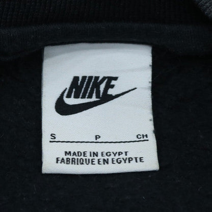 Nike Men's Black Crew Neck Cotton Sweatshirt Size S