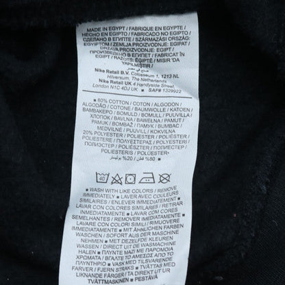 Nike Men's Black Crew Neck Cotton Sweatshirt Size S