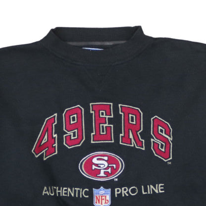 Logo Athletic NFL Pro Line 49ers Men's Black XL Pullover Sweatshirt