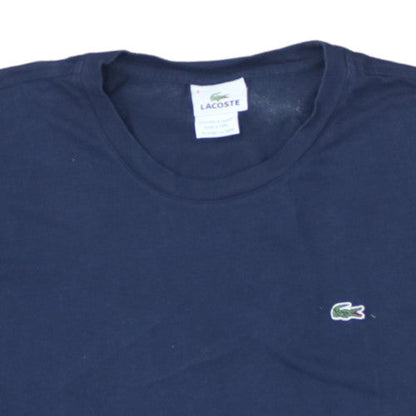 Lacoste Men’s Blue 3XL Cotton Short Sleeve Crew Neck T-Shirt