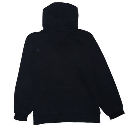 Tommy Hilfiger Men's Black Pullover Hoodie M Classic Logo Fleece