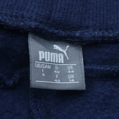 Puma Women Blue Jogger Trousers Size 14 Fleece